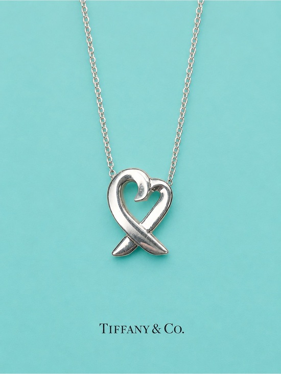 Tiffany & Co. Jewelry - Tiffany & Co. Paloma Picasso Loving Heart Ribbon Necklace Sterling Silver 16”